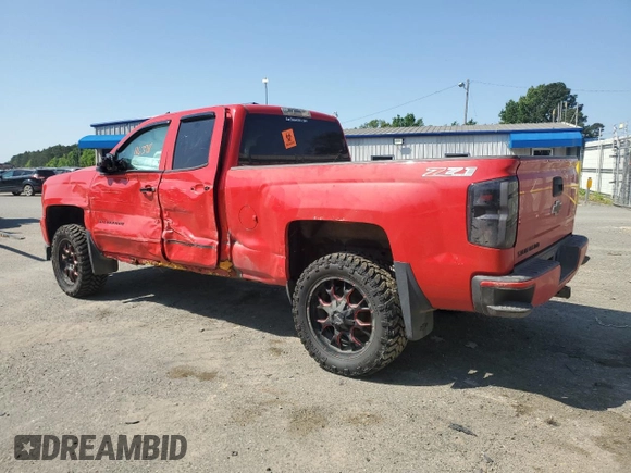 2016 Chevrolet Silverado 1500 LT with VIN 1GCVKRECXGZ350698, listed as a Copart auction lot 50363785 with 116,398 mi miles and Salvage Title. Bid and sale history available at DreamBid. Image 2.