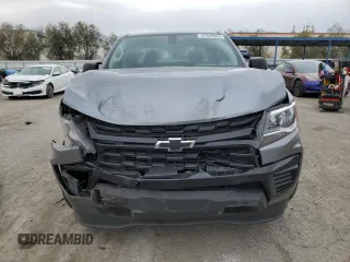 2022 Chevrolet Colorado 2WD Work Truck with VIN 1GCGSBEN1N1319241, listed as a Copart auction lot 47643065 with 27,150 mi miles and Salvage Title. Bid and sale history available at carsss.com. Image 5.