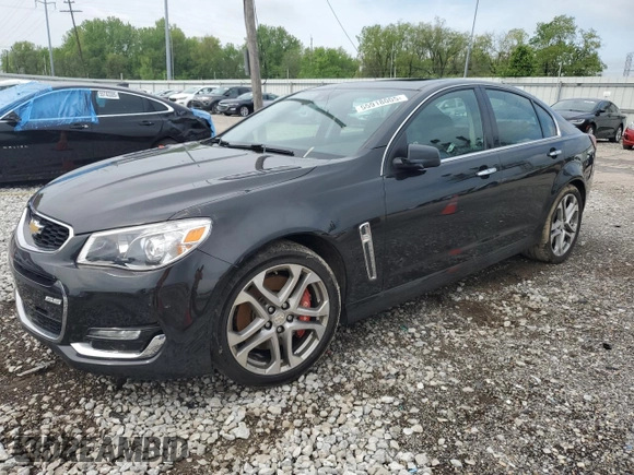 2016 Chevrolet SS with VIN 6G3F15RW5GL217406, listed as a Copart auction lot 55918005 with Not provided miles and Salvage title. Bid and sale history available at DreamBid. Image 1.