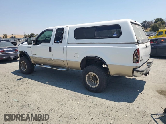 2002 Ford F-250 XL с VIN 1FTNX21F62EB72958, выставлен на аукционе Copart как лот 64620005 с пробегом 167 707 миль миль и Списание • Salvage title. История ставок и продаж доступна на DreamBid. Изображение 2.