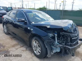 2016 Kia Optima LX with VIN 5XXGT4L39GG112503, listed as a IAAI auction lot 42539699 with 178,502 mi miles and . Bid and sale history available at DreamBid. Image 1.