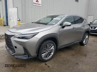 2022 Lexus NX with VIN 2T2GKCEZ4NC008144, listed as a Copart auction lot 53553595 with 35,834 mi miles and Salvage Title. Bid and sale history available at carsss.com. Image 1.