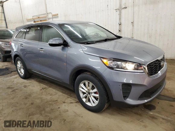 2020 Kia Sorento LX V6 with VIN 5XYPG4A5XLG613172, listed as a Copart auction lot 49513745 with 120,142 mi miles and Salvage Title. Bid and sale history available at carsss.com. Image 4.