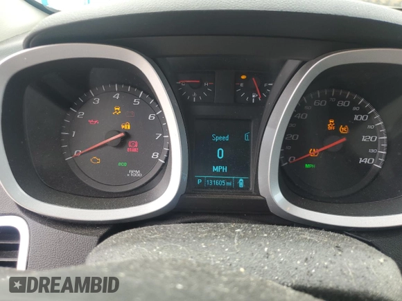 2012 Chevrolet Equinox LS with VIN 2GNALBEK3C6364496, listed as a Copart auction lot 56724295 with 131,605 mi miles and Clean Title. Bid and sale history available at DreamBid. Image 9.