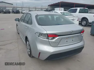 2023 Toyota Corolla LE with VIN 5YFB4MDE8PP022161, listed as a IAAI auction lot 42050506 with 46,852 mi miles and . Bid and sale history available at carsss.com. Image 3.