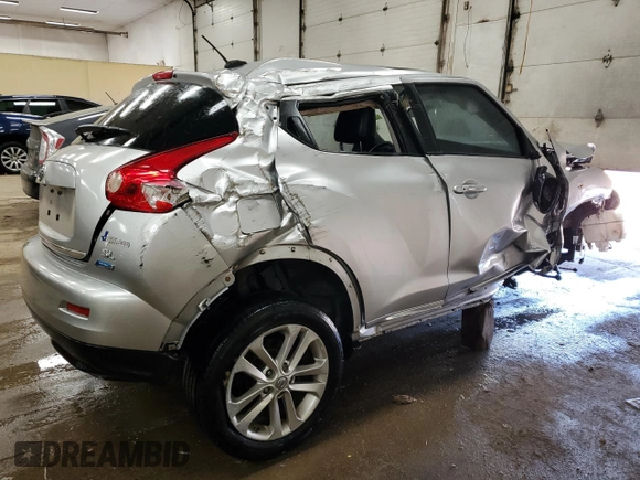 2012 Nissan Juke SL with VIN JN8AF5MR9CT106589, listed as a Copart auction lot 66331734 with Not Provided miles and Clean Title. Bid and sale history available at carsss.com. Image 3.