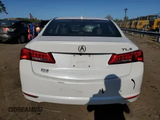 2020 Acura TLX with VIN 19UUB1F38LA015199, listed as a Copart auction lot 53743653 with 44,257 mi miles. Bid and sale history available at carsss.com. Image 6.