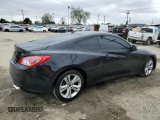 2010 Hyundai Genesis Coupe Grand Touring with VIN KMHHU6KH8AU034125, listed as a Copart auction lot 56064075 with 100,466 mi miles and Salvage title. Bid and sale history available at DreamBid. Image 3.