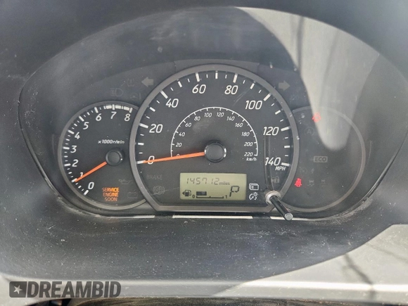 2014 Mitsubishi Mirage DE with VIN ML32A3HJ5EH013813, listed as a Copart auction lot 62671415 with 145,712 mi miles and Salvage title. Bid and sale history available at DreamBid. Image 9.