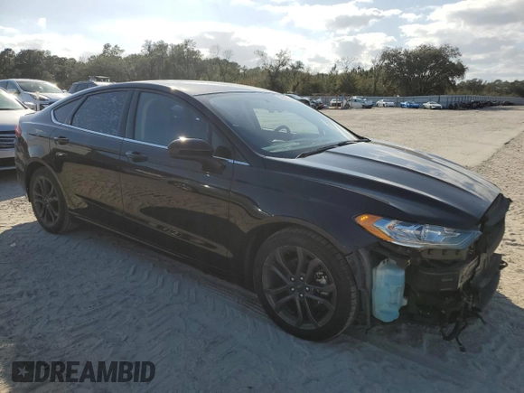 2018 Ford Fusion SE with VIN 3FA6P0HD0JR222901, listed as a Copart auction lot 39980334 with 135,261 mi miles and Salvage Title. Bid and sale history available at carsss.com. Image 4.