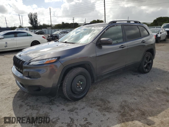 2017 Jeep Cherokee Limited with VIN 1C4PJLDS1HW547439, listed as a Copart auction lot 79419404 with 126,314 mi miles and Salvage Title. Bid and sale history available at DreamBid. Image 1.