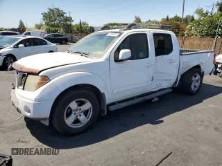 2007 Nissan Frontier SE with VIN 1N6AD09UX7C455622, listed as a Copart auction lot 61898555 with 192,186 mi miles and Salvage title. Bid and sale history available at DreamBid. Image 1.