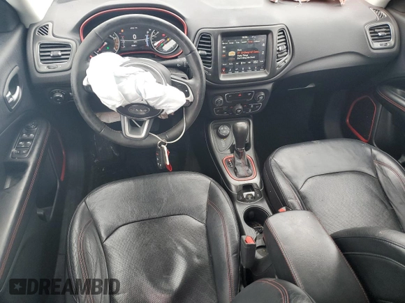 2017 Jeep Compass Trailhawk с VIN 3C4NJDDB5HT667425, выставлен на аукционе Copart как лот 42930605 с пробегом 65 982 миль миль и Списание • Salvage title. История ставок и продаж доступна на DreamBid. Изображение 8.