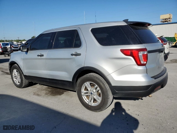 2018 Ford Police Interceptor Utility with VIN 1FM5K8ARXJGA83792, listed as a Copart auction lot 45118023 with 19,004 mi miles and Non Repairable. Bid and sale history available at carsss.com. Image 2.