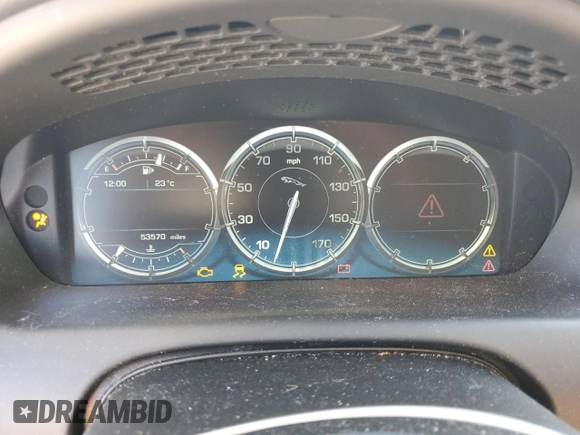 2013 Jaguar XJ Supercharged with VIN SAJWA2GE3DMV45811, listed as a Copart auction lot 76585864 with 53,570 mi miles and Salvage title. Bid and sale history available at DreamBid. Image 9.