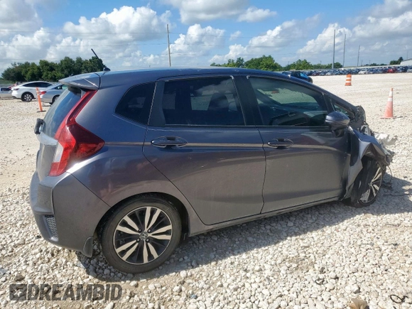 2017 Honda Fit EX with VIN JHMGK5H73HS002153, listed as a Copart auction lot 62923335 with Not provided miles and Salvage title. Bid and sale history available at DreamBid. Image 3.
