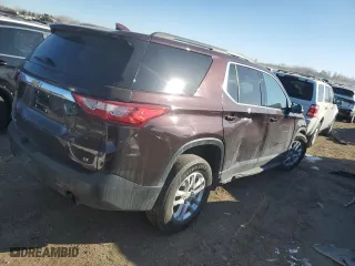 2020 Chevrolet Traverse LT Leather with VIN 1GNEVHKW5LJ176250, listed as a Copart auction lot 44554265 with 101,887 mi miles and Salvage Title. Bid and sale history available at carsss.com. Image 3.