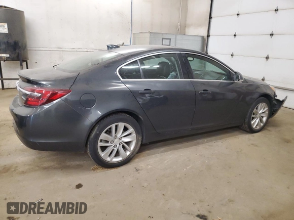 2015 Buick Regal z VIN 2G4GV5EK7F9156795, wystawiony jako Copart lot #54188515 z przebiegiem 132 219 mil mil oraz Szkoda całkowita • Salvage title. Historia ofert i sprzedaży dostępna na DreamBid. Obrazek 3.