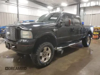 2007 Ford Super Duty F-250 XL with VIN 1FTSW21P07EA22429, listed as a Copart auction lot 44453775 with 109,923 mi miles and Clean Title. Bid and sale history available at carsss.com. Image 1.