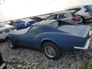 1968 Chevrolet Corvette with VIN 194378S428210, listed as a Copart auction lot 62001465 with 31,987 mi miles and Clean title. Bid and sale history available at DreamBid. Image 2.