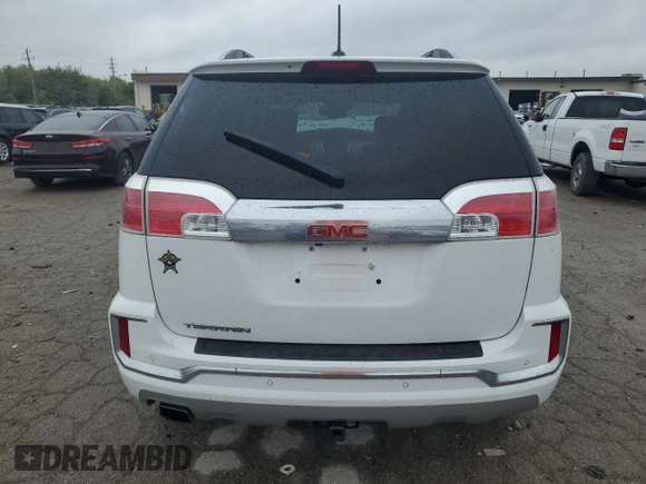 2017 GMC Terrain Denali z VIN 2GKALREK9H6278431, wystawiony jako Copart lot #72259544 z przebiegiem Nie podano mil oraz Szkoda całkowita • Salvage title. Historia ofert i sprzedaży dostępna na DreamBid. Obrazek 6.