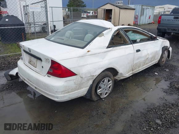 2003 Honda Civic DX with VIN 1HGEM22203L039793, listed as a IAAI auction lot 41916813 with 160,631 mi miles and . Bid and sale history available at DreamBid. Image 4.