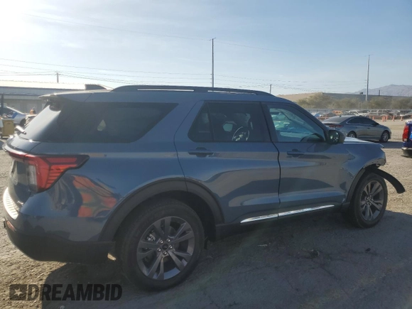 2025 Ford Explorer Active z VIN 1FMUK8DH7SGA39605, wystawiony jako Copart lot #51682145 z przebiegiem 305 mil mil oraz Szkoda całkowita • Salvage title. Historia ofert i sprzedaży dostępna na DreamBid. Obrazek 3.