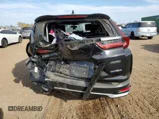 2020 Honda CR-V EX with VIN 7FART6H54LE025253, listed as a Copart auction lot 72110224 with 42,762 mi miles and Salvage Title. Bid and sale history available at DreamBid. Image 6.