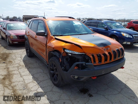 2016 Jeep Cherokee Trailhawk с VIN 1C4PJMBS4GW104841, выставлен на аукционе IAAI как лот 41883523 с пробегом 171 734 миль миль и . История ставок и продаж доступна на DreamBid. Изображение 1.