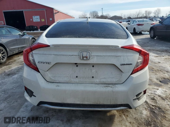 2020 Honda Civic Sedan Touring with VIN 2HGFC1F9XLH100783, listed as a Copart auction lot 46167405 with 144,219 mi miles and Clean Title. Bid and sale history available at carsss.com. Image 6.
