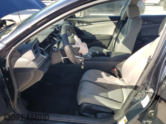 2016 Honda Civic EX-T with VIN 19XFC1F31GE024379, listed as a Copart auction lot 89160135 with 127,111 mi miles and Salvage title. Bid and sale history available at DreamBid. Image 7.
