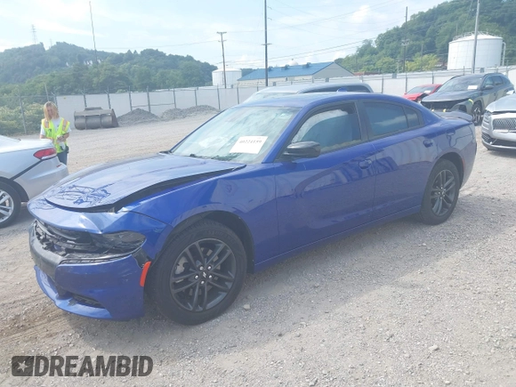 2019 Dodge Charger SXT with VIN 2C3CDXJG4KH550424, listed as a IAAI auction lot 40224159 with 56,988 mi miles and . Bid and sale history available at DreamBid. Image 17.
