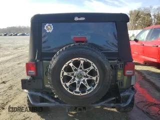 2008 Jeep Wrangler Unlimited Rubicon with VIN 1J8GA69168L591643, listed as a Copart auction lot 83655374 with 140,309 mi miles and Salvage Title. Bid and sale history available at carsss.com. Image 6.