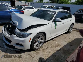2017 BMW 3 Series 340i xDrive with VIN WBA8B7C30HK858738, listed as a Copart auction lot 53578294 with 73,881 mi miles and Salvage Title. Bid and sale history available at carsss.com. Image 1.