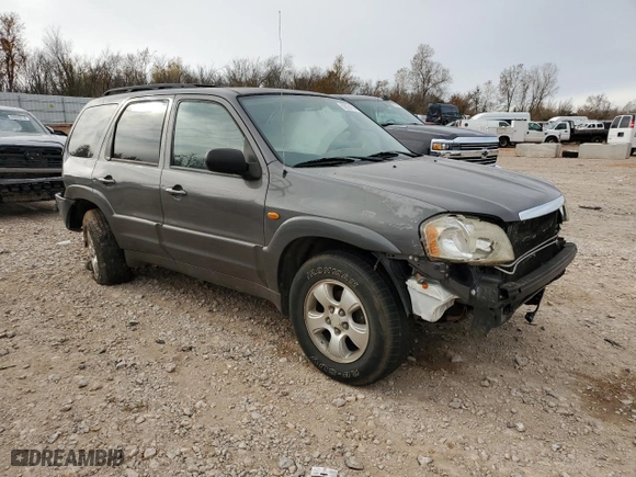 2003 Mazda Tribute LX with VIN 4F2YZ04173KM39426, listed as a Copart auction lot 82664104 with 0 mi miles and Salvage Title. Bid and sale history available at carsss.com. Image 4.