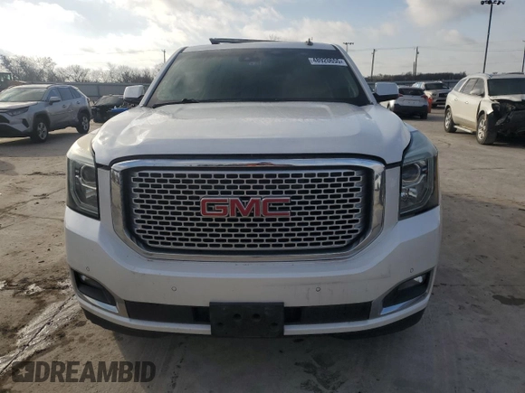 2016 GMC Yukon XL Denali with VIN 1GKS2HKJXGR220635, listed as a Copart auction lot 48920655 with 113,924 mi miles and Salvage Title. Bid and sale history available at DreamBid. Image 5.