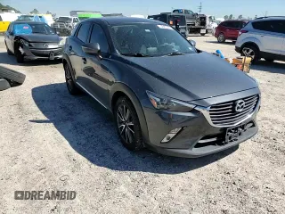 2016 Mazda CX-3 Grand Touring with VIN JM1DKBD7XG0109347, listed as a Copart auction lot 48655745 with 103,674 mi miles and Salvage Title. Bid and sale history available at carsss.com. Image 12.