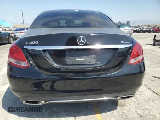 2016 Mercedes-Benz C 300 with VIN 55SWF4JB3GU125939, listed as a Copart auction lot 63595365 with 70,435 mi miles and Salvage title. Bid and sale history available at DreamBid. Image 6.