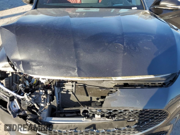 2023 Genesis G70 3.3T with VIN KMTG54TE1PU129108, listed as a Copart auction lot 89346275 with 22,457 mi miles and Salvage Title. Bid and sale history available at DreamBid. Image 11.