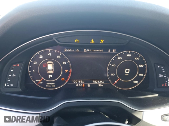 2018 Audi Q7 Premium Plus z VIN WA1LHAF76JD008057, wystawiony jako Copart lot #45675845 z przebiegiem 120 165 mil mil oraz Szkoda całkowita • Salvage title. Historia ofert i sprzedaży dostępna na DreamBid. Obrazek 9.
