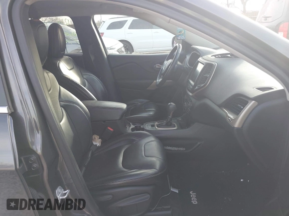 2017 Jeep Cherokee Limited with VIN 1C4PJMDBXHW582616, listed as a IAAI auction lot 41063889 with 125,839 mi miles and . Bid and sale history available at DreamBid. Image 5.
