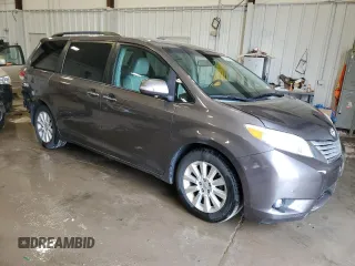 2013 Toyota Sienna XLE with VIN 5TDDK3DC7DS062614, listed as a Copart auction lot 60048005 with 230,228 mi miles and Non repairable. Bid and sale history available at DreamBid. Image 4.