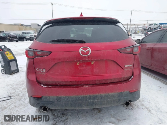 2022 Mazda CX-5 2.5 S Premium Package with VIN JM3KFBDM0N1628116, listed as a IAAI auction lot 41455990 with 29,911 mi miles. Bid and sale history available at carsss.com. Image 16.