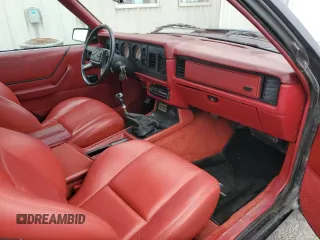 1983 Ford Mustang GT with VIN 1FABP27F0DF213498, listed as a Copart auction lot 81106344 with 13,008 mi miles and Salvage title. Bid and sale history available at DreamBid. Image 12.