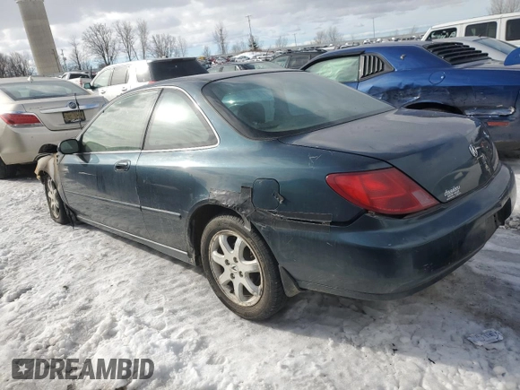1998 Acura CL Premium z VIN 19UYA2255WL013596, wystawiony jako Copart lot #42686575 z przebiegiem Nie podano mil oraz Czysty tytuł • Clean title. Historia ofert i sprzedaży dostępna na DreamBid. Obrazek 2.