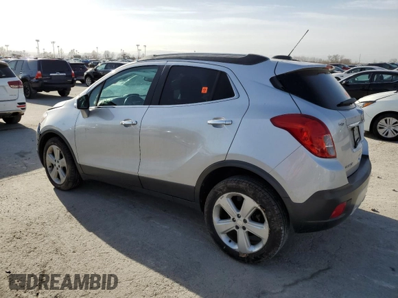 2015 Buick Encore with VIN KL4CJASB9FB229086, listed as a Copart auction lot 49654735 with 87,189 mi miles and Salvage Title. Bid and sale history available at carsss.com. Image 2.