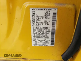 2006 Nissan Xterra S с VIN 5N1AN08W66C520916, выставлен на аукционе Copart как лот 49309045 с пробегом 204 886 миль миль и Списание • Salvage title. История ставок и продаж доступна на DreamBid. Изображение 13.