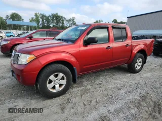 2012 Nissan Frontier SV with VIN 1N6AD0EV6CC407768, listed as a Copart auction lot 63995155 with 153,226 mi miles and Salvage title. Bid and sale history available at DreamBid. Image 1.