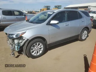 2018 Chevrolet Equinox LT with VIN 3GNAXSEV2JS594429, listed as a Copart auction lot 53170625 with 85,515 mi miles and Salvage Title. Bid and sale history available at carsss.com. Image 1.
