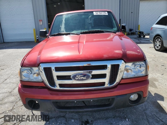 2011 Ford Ranger XL with VIN 1FTKR1EE3BPB03822, listed as a Copart auction lot 52162725 with 109,401 mi miles and Salvage title. Bid and sale history available at DreamBid. Image 5.
